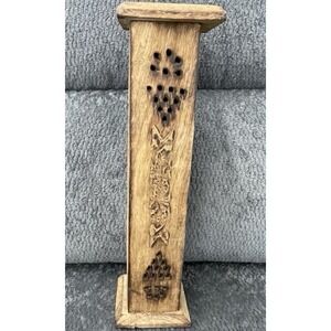 Wooden Burner Incense Holder Good Condition Vintage
